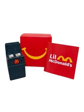 LIL MCDONALD'S Fryer Collectible Happy Meal Toy